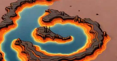 Lava Dammed Lakes In Africa