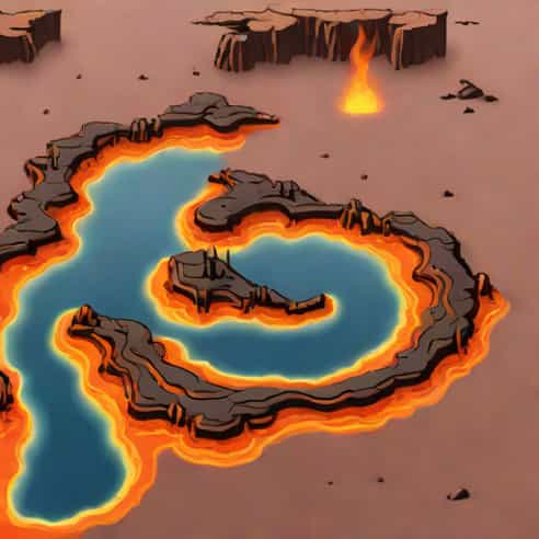 Lava Dammed Lakes In Africa