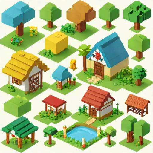 Lego Animal Crossing Nook'S Cranny