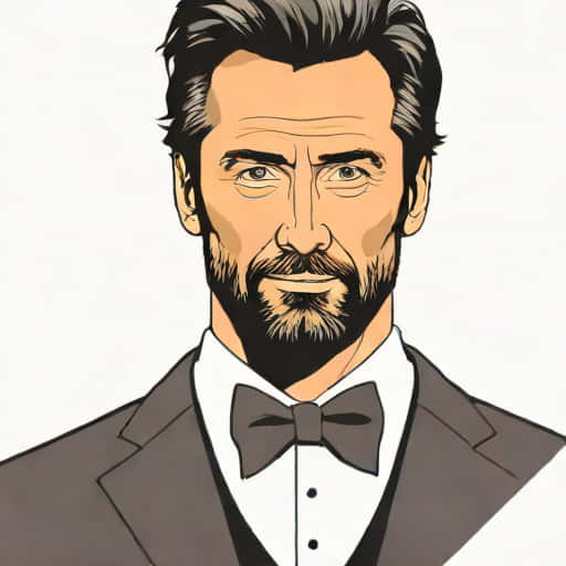 Magician Hugh Jackman