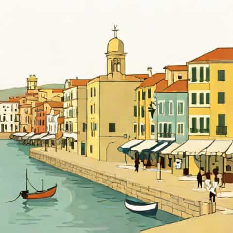 Old Venetian Port Of Chania