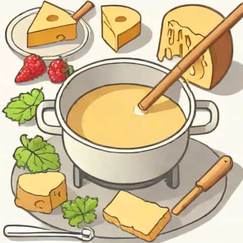 Simple Cheese Fondue Recipe