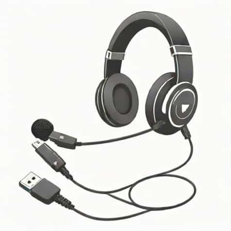 Usb Headset With Microphone
