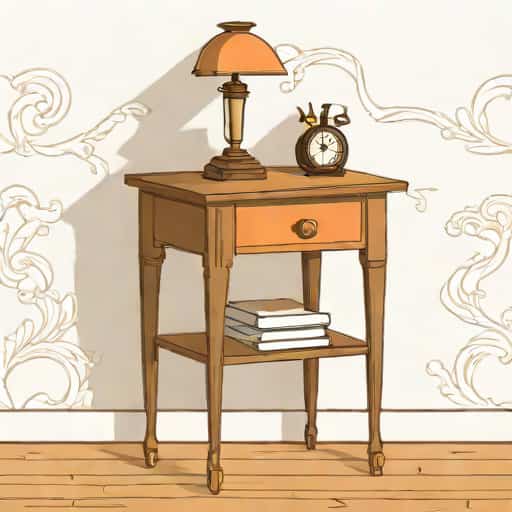 Victorian Bedside Table
