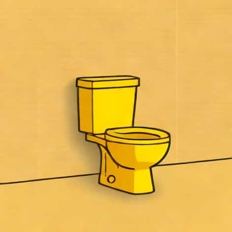 Yellow Toilet Hone Ka Karan