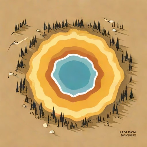 Yellowstone Caldera Hemisphere