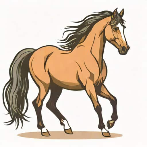 Young Andalusian Horse
