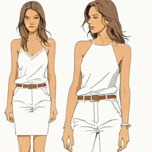 Zara White Backless Top