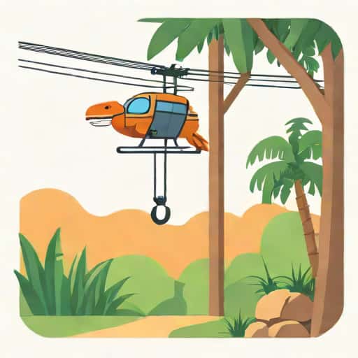 Zipline Jurassic Park