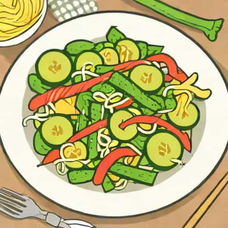 Zucchini And Onion Stir Fry